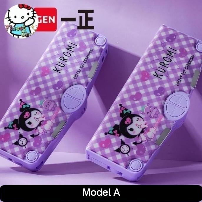 

TERBARU - Tempat Pensil Sanrio Magnetic Pencil Case Kuromi Kotak Pulpen Mekanik