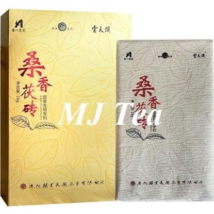 

Black Tea Hunan Premium Anhua Golden Flower Fu Brick Tea 1000 Gr Maison Auratea