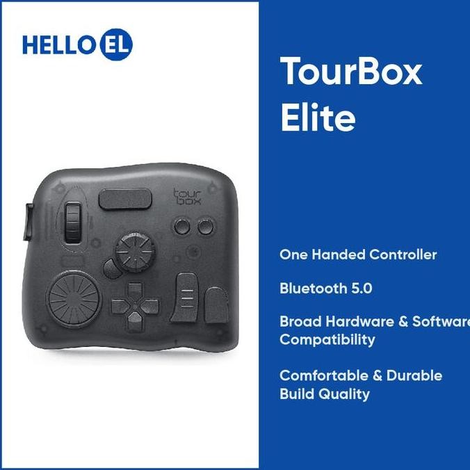 NEW TourBox Elite 2022 Bluetooth 5.0 Photo Editing Customizable Controller