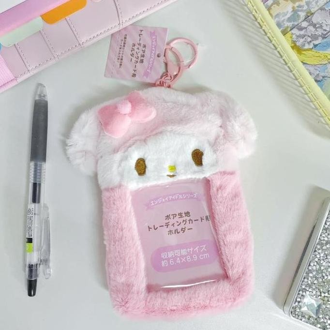 

READY Beruangshop Melody Photocard Holder PC ID Card Kartu Kuromi Melody Cinamoroll Fluffy PC Holder Photocard Gantungan Kartu NEW