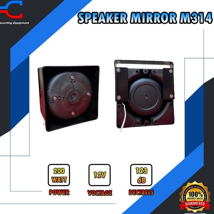 Toa Speaker Mirror M314 200 Watt Setara Whelen SA314P