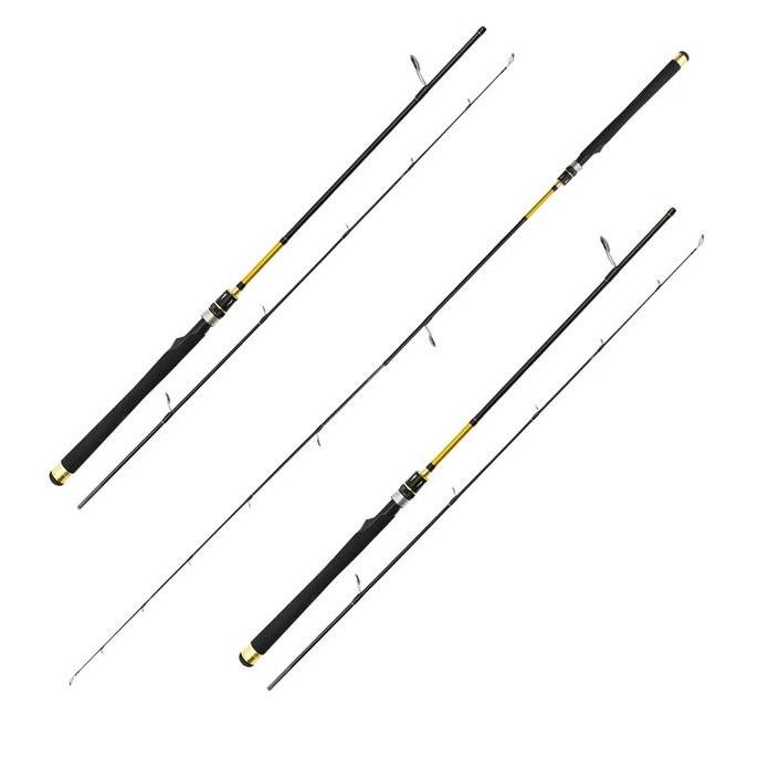 Tersedia JORAN PANCING SEA AND KINGS PIRATE KING CARBON SOLID 165CM DAN 180CM 7 RING FUJI K GUIDE FU