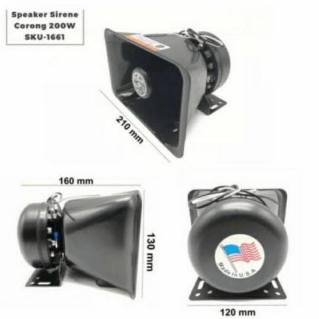 Sirene Patwal Toa Polisi Toa Ambulan Toa Sirene Mobil Motor