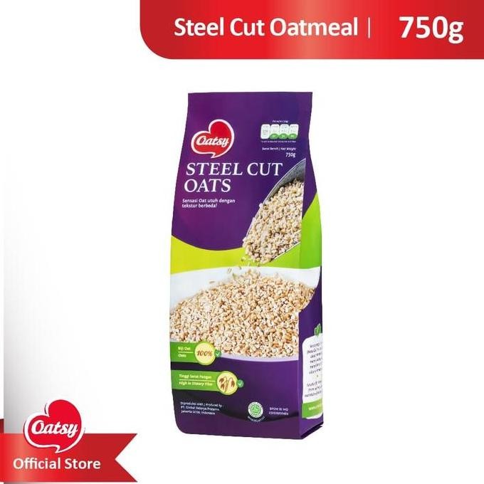

Oatsy Steel Cut Oats 750G Terlaris