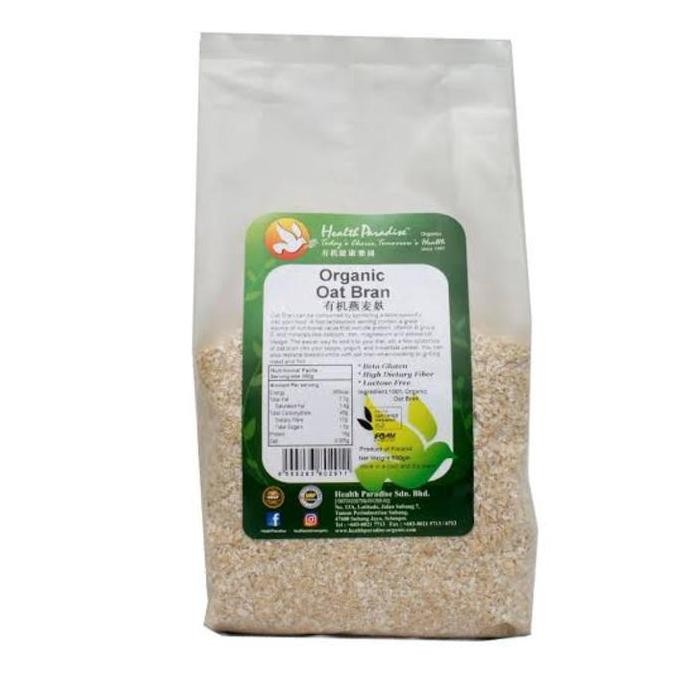 

Health Paradise Organic Oat Bran 500 G Terbaru