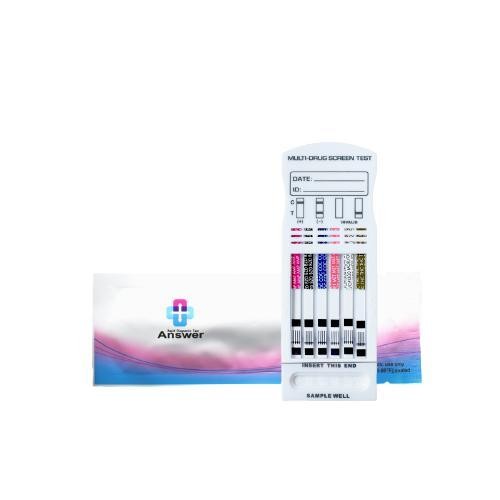 Alat Tes Narkoba- 6 Answer Multi Drug Of Abuse Urine Test 6 Parameter Original Dan Terpercaya