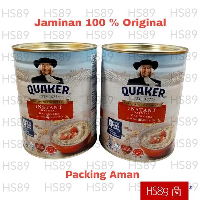 

Quaker Malaysia - Quaker Instant Oatmeal 800Gr Kaleng Best Seller
