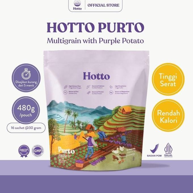 

Hotto Purto Oat 1 Pouch Isi 16 Sachet Best Seller