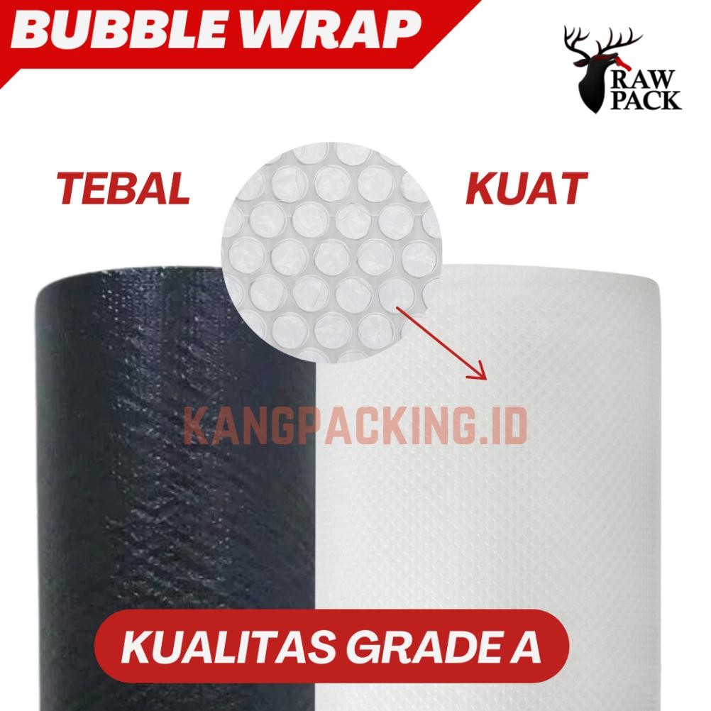 

Produk Baru!! Bubble Wrap Premium 125cm x 50m Termurah Bogor Roll Hitam Bening 2.3Kg