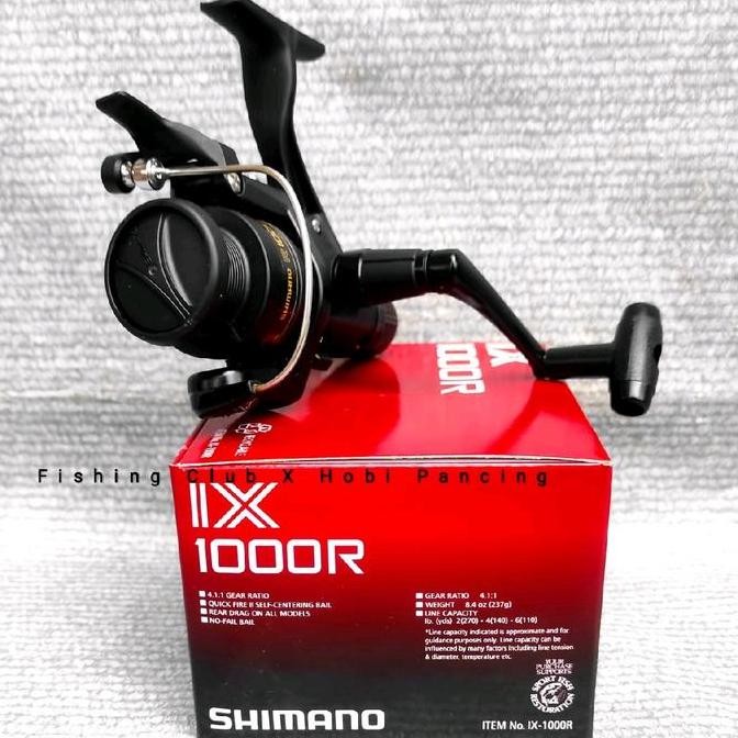 * Reel Shimano IX 1000 R 2000R 4000 R, Drag Belakang. Limited Edition Ikan Mancing *