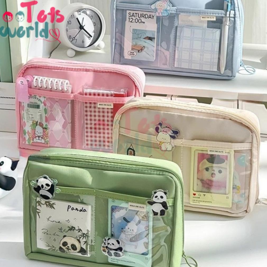 

Aw-96 Tempat Pensil Alat Tulis Kreatif Multifungsi Tas Perlengkapan Kantor Dan Anak Sekolah | Kotak Pensil Perlengkapan Kantor Stationary Bag Aw-96