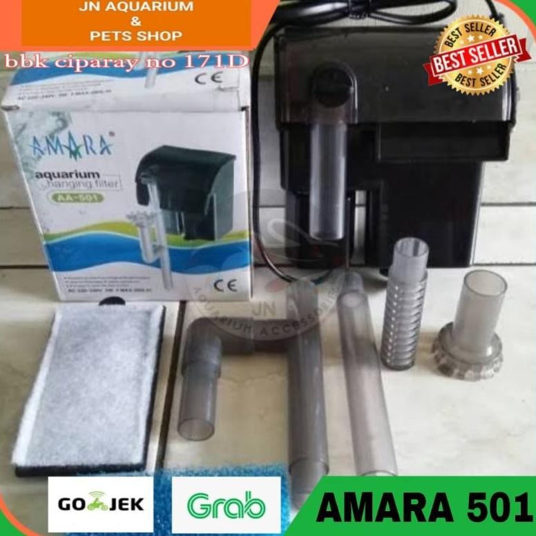 Produk Baru Filter Gantung Aquarium Amara AA-501 - Filter Aquarium Mini Terbaik