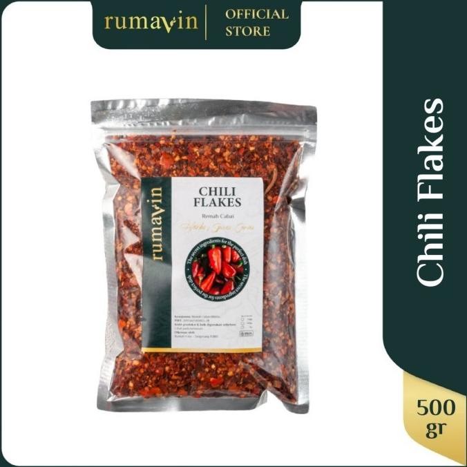 

Rumavin - Premium Rempah Chili Flakes / Bubuk Cabai Kasar Kualitas Terbaik Harga Termurah