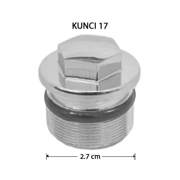 O-90102-K18-901 Baut & Oring Tutup Shock Depan Megapro Primus Monoshock Verza Cb 150 R Old Cbr 150 R