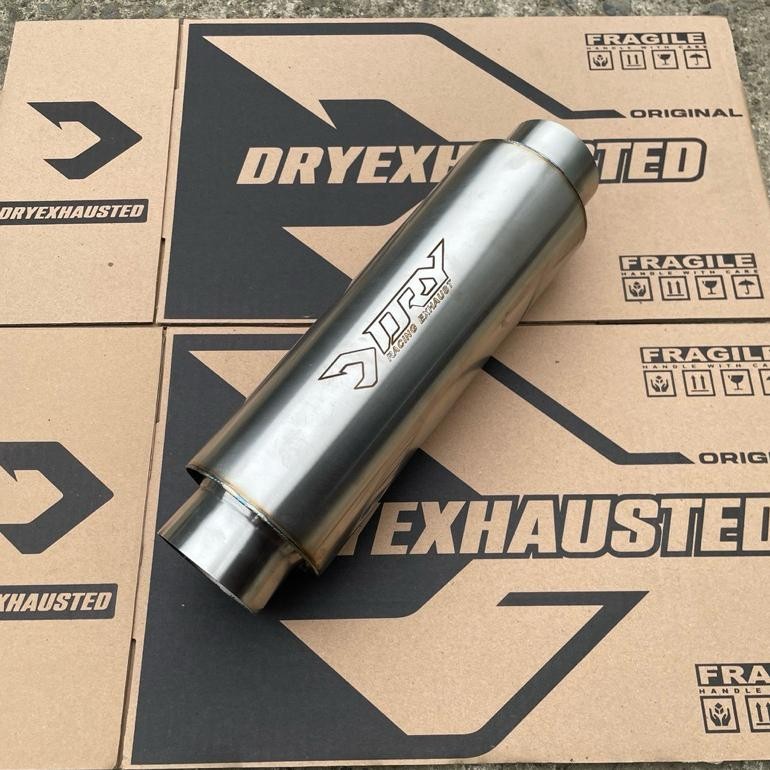 Resonator Mobil Diesel Inlet 2,5 Inchi STAINLESS