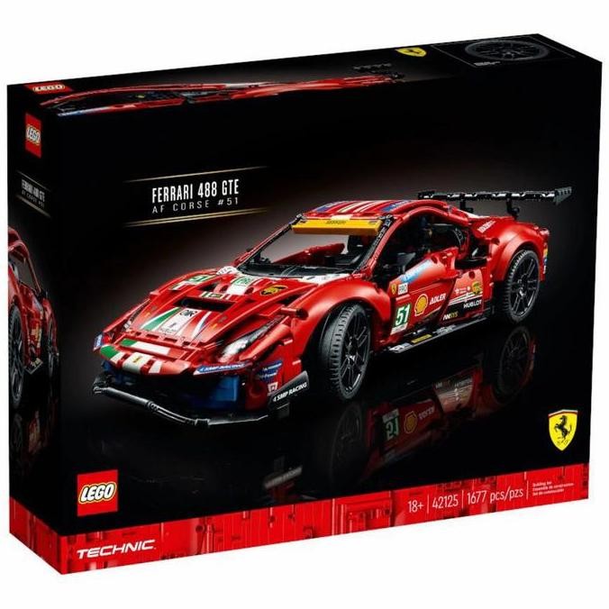 Lego Technic 42125 Ferrari 488 GTE