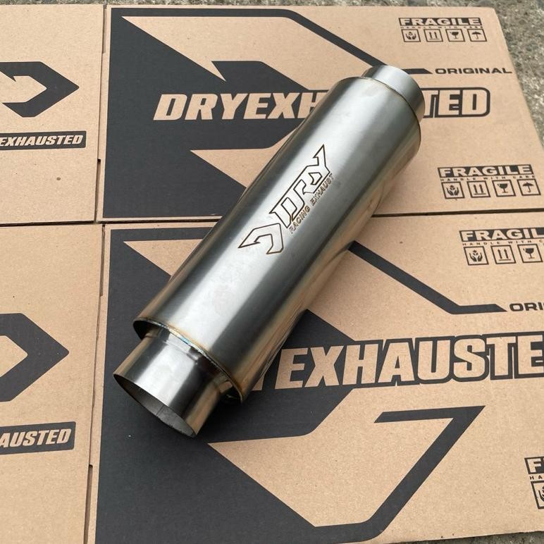 Resonator Mobil Diesel Inlet 2,5 Inchi STAINLESS