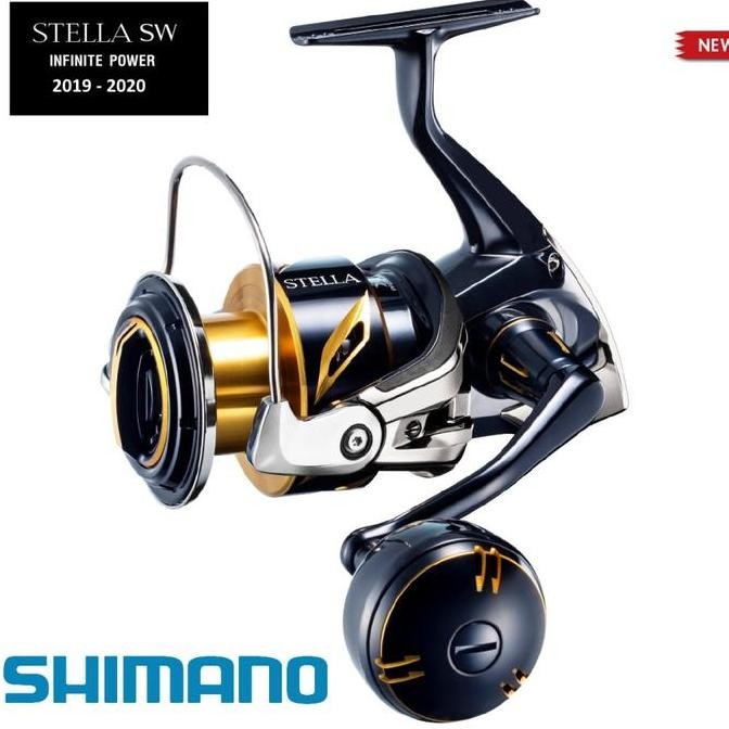 Tersedia Reel Pancing Shimano Stella 2020 SW 6000 HG PG