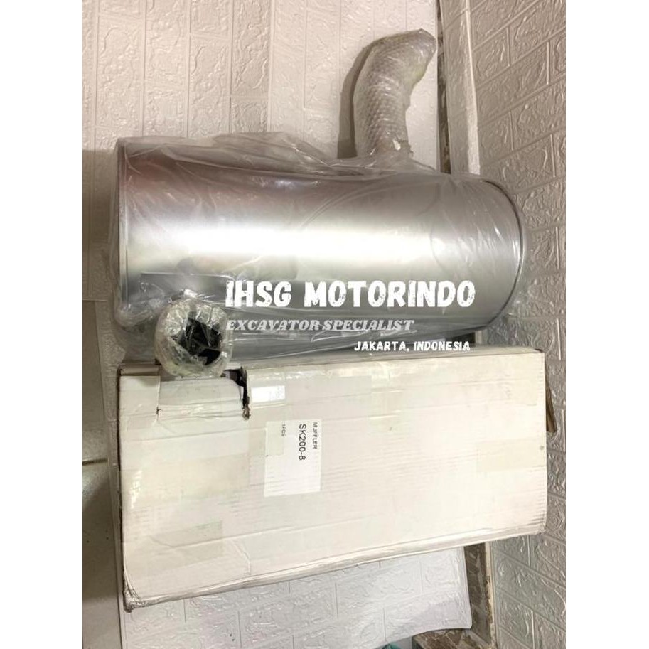 Muffler Knalpot SK200-6 SK200 6 Kobelco Import