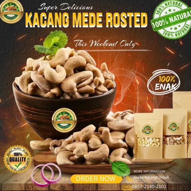 

Mede Panggang 1Kg ( Kacang Mete Oven ) Roasted Cashew