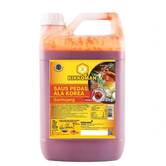 

Kikkoman Gochujang Sauce Halal Jerigen 2L