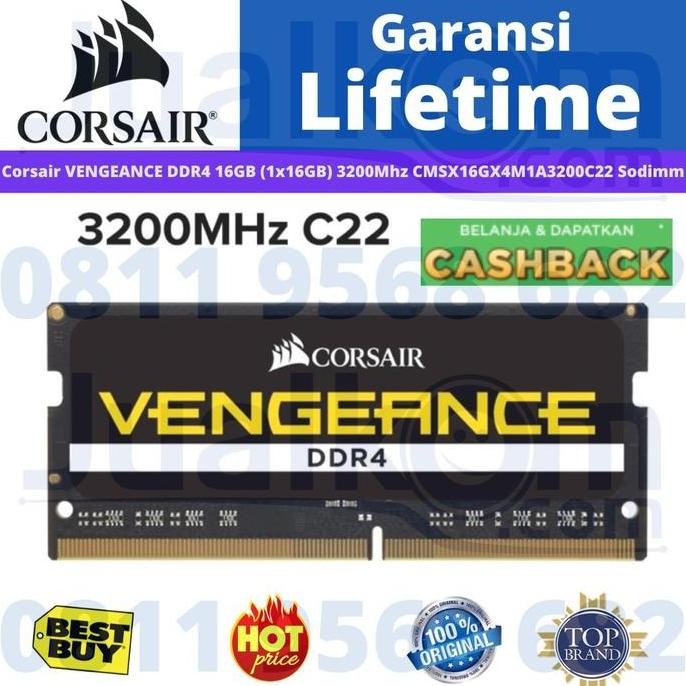 RAM LAPTOP DDR4 RAM 16GB DDR4 3200 CORSAIR SODIMM DDR4 SODIMM