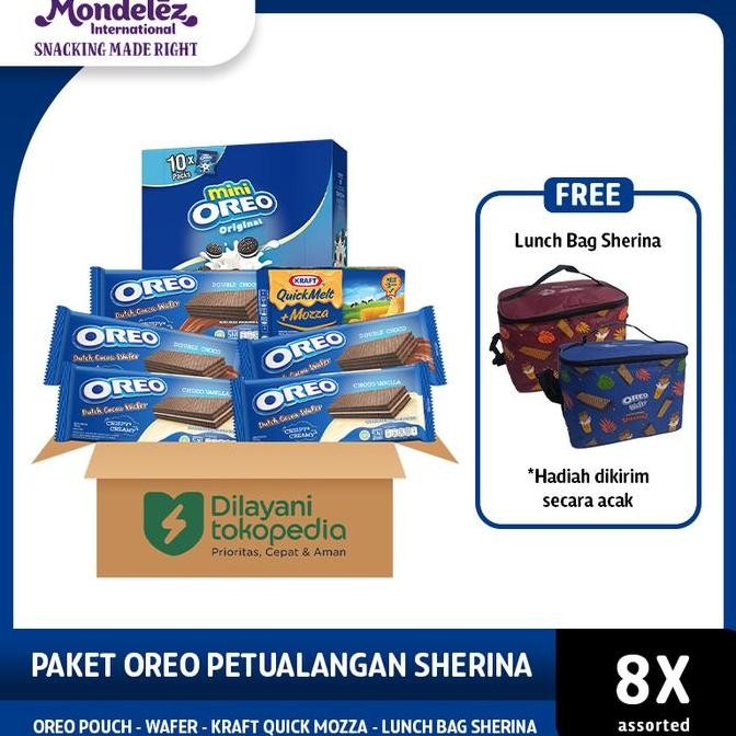 

Paket Oreo Dan Kraft Petualangan Sherina - Gratis Lunch Bag