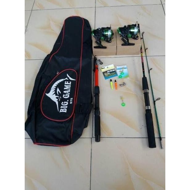 Tersedia 2 set pancing joran antena dan joran sambung