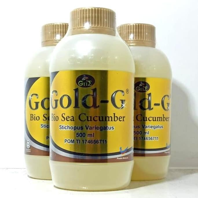 

Jelly Gamat Gold G Sea Cucumber Isi 500 Ml