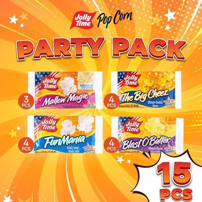 

Jolly Time Party Pack ( 15 Pcs)