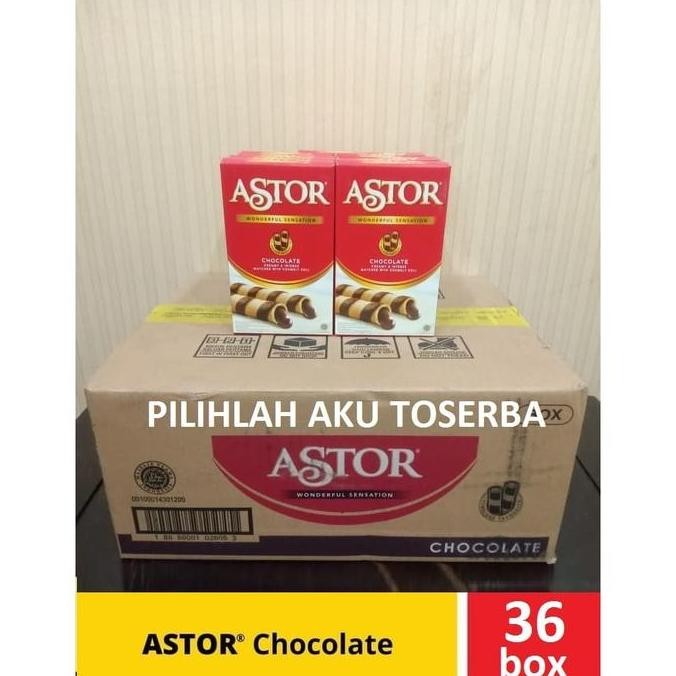 

Astor Waferstick Coklat 40 Gr - 1 Karton Isi 36 Box @40 Gr