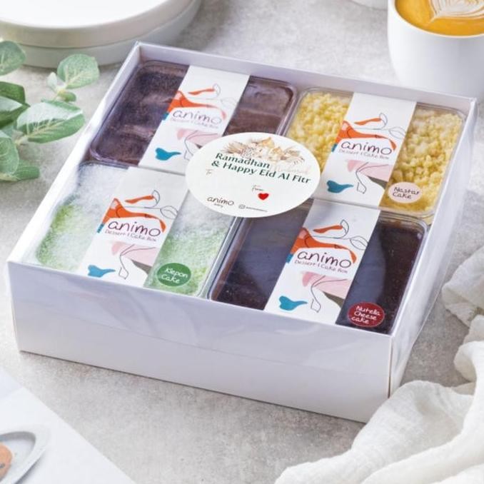 

Paket Hampers 4 (Db Nutella Cheesecake, Tiramisu, Klepon, Nastar)