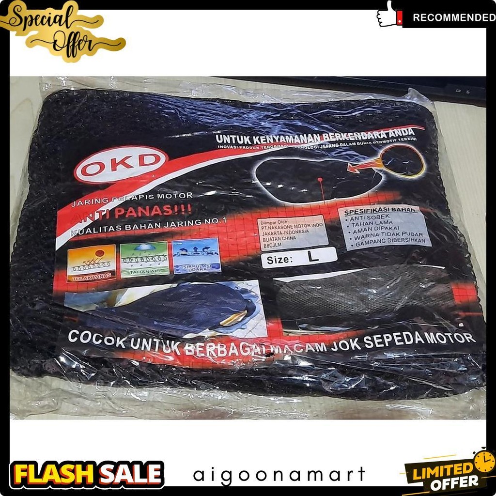 Jaring Jok Motor Jaring Anti Panas Size S M L Xl Xxl Xxxl For Beat Vario Pcx 150 160 Supra X 125 Mio