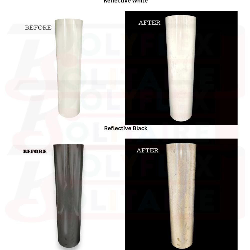 

Viral Polyflex Reflective Rainbow And Silver Made In Korea Sd-67