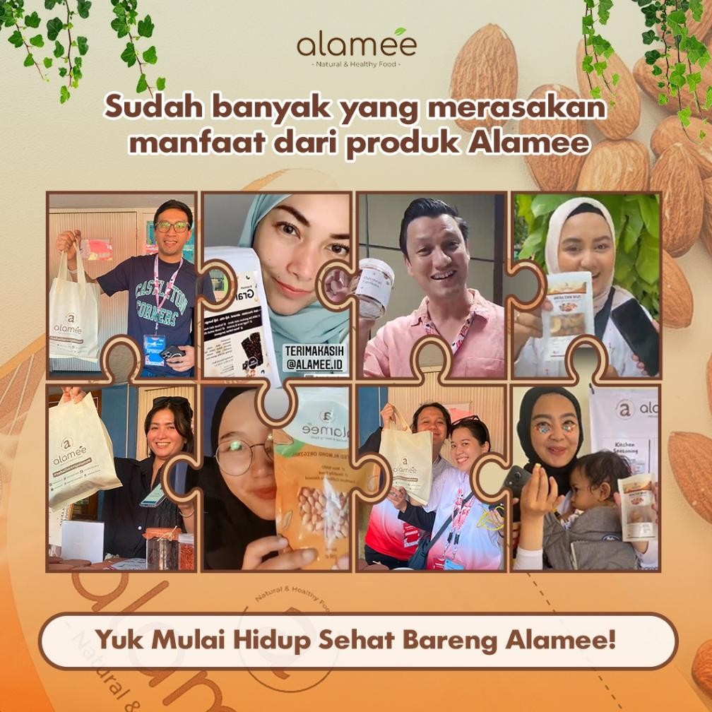 

ready ALAMEE Wijen Putih Bumbu Dapur Organik White Sesame Seed Bumbu Dapur Masak Rempah Tanpa Campuran murah