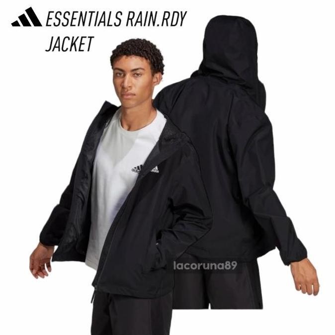 Original Jaket Outdoor Adidas Essentials Rr Jacket Waterproof No Tnf