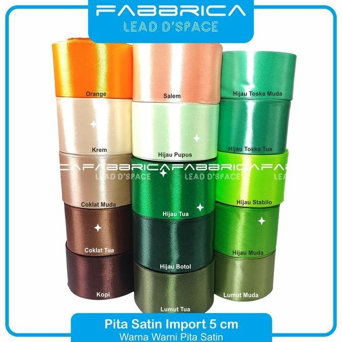 

ready stock PITA SATIN 5 CM 2 INCH PITA SILK GIFT KADO HAMPERS BESEK PARCEL
