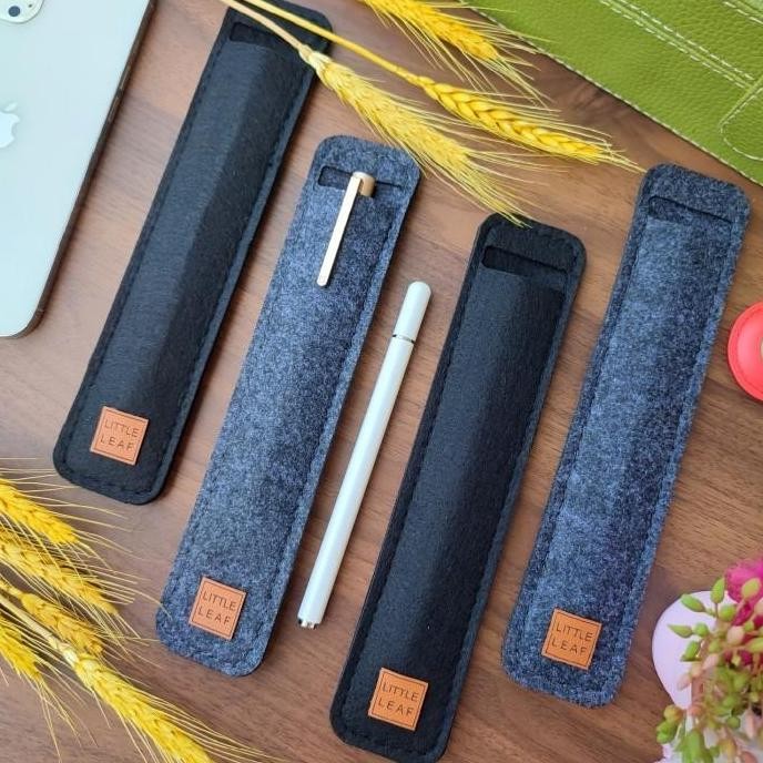 

Tempat Pen Sarung Pencil Pensil Pena Stylus Case Sleeve Wool Felt MURAH