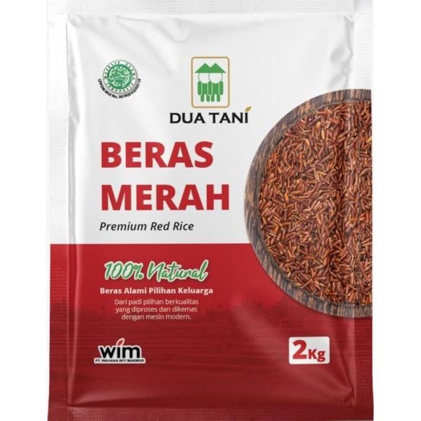 

ready Dua Tani Beras Merah 2Kg murah