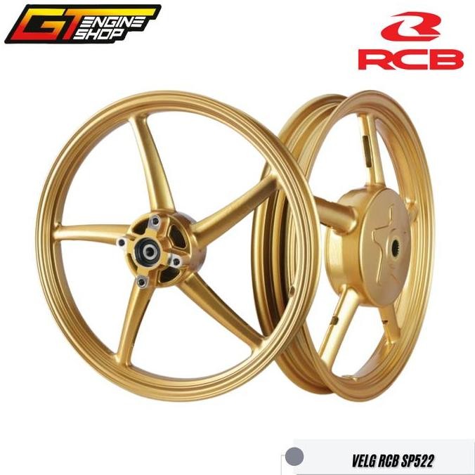VELG MIO RCB SP522 GOLD VELG RCB SP522 MIO GOLD RING 14 VELG RACING RCB MIO SPORTY/SMILE SP 522