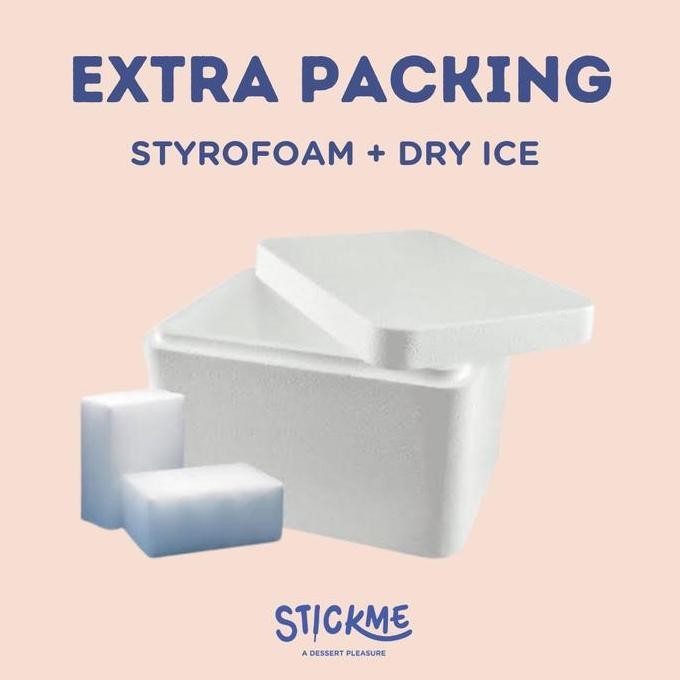 

baru EXTRA PACKING Styrofoam + Dry Ice
