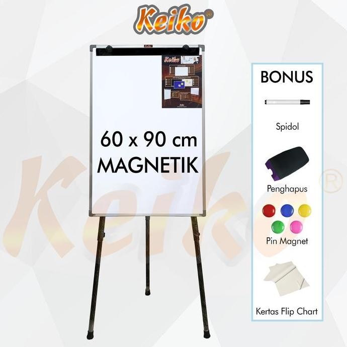 

Flip Chart / Flipchart / Papan Presentasi Keiko 60 X 90 Cm
