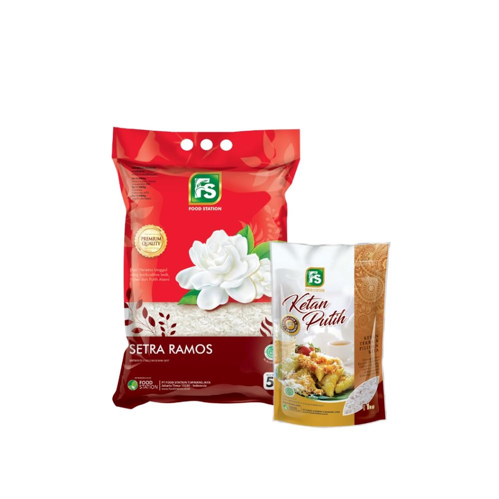 

ready Bundling FS Melati Ramos 5 kg + Beras Ketan Putih 1 kg murah