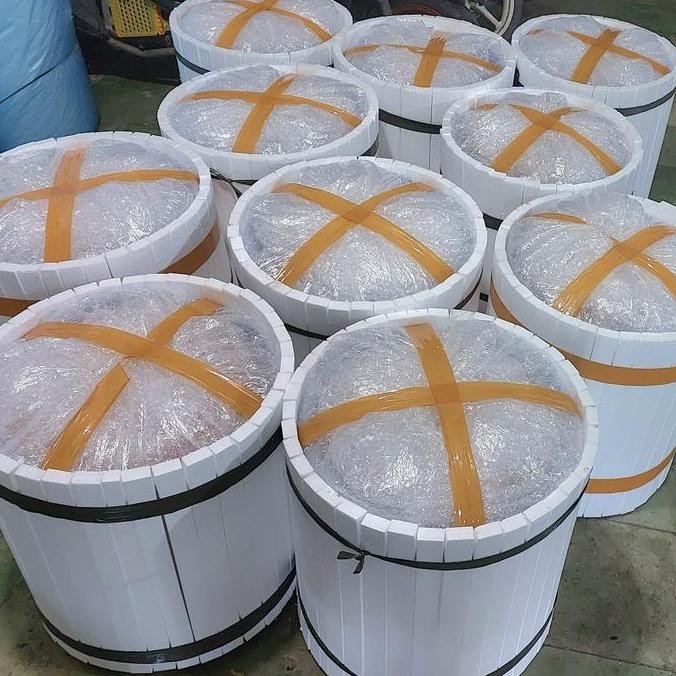 

baru Gabus Sterofoam Hard Density Tambahan Packaging tabung es 25 - 30 L