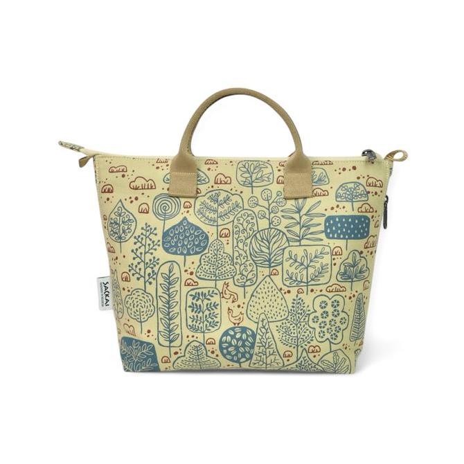 Murah Sackai Sidebar Bag "The Rainforest" Ivory Yellow