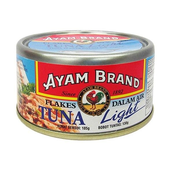 

ready AYAM BRAND TUNA FLAKES IN WATER 150GR murah