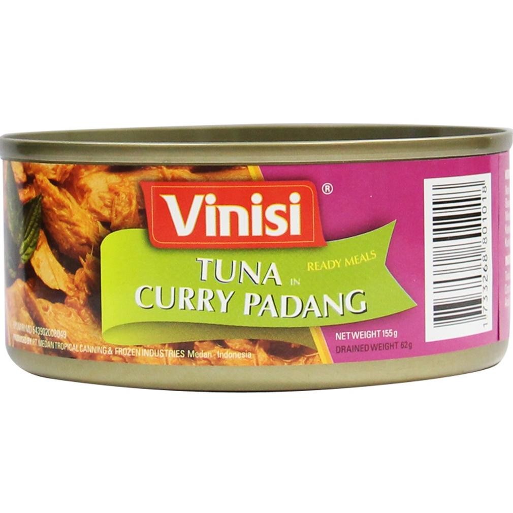 

ready Vinisi Tuna Gulai Padang 155 Gr / Ikan Tuna / Tuna Kaleng murah