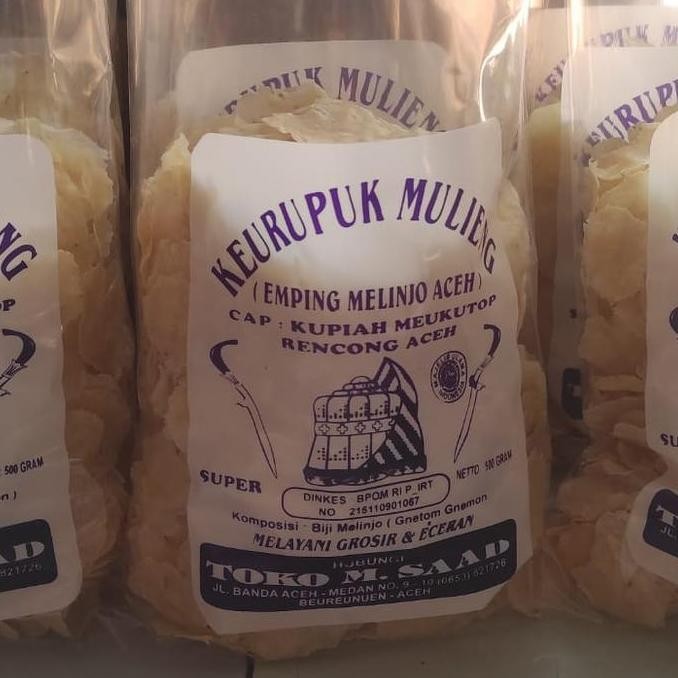 

Murah Emping Aceh Super Tipis Grade A