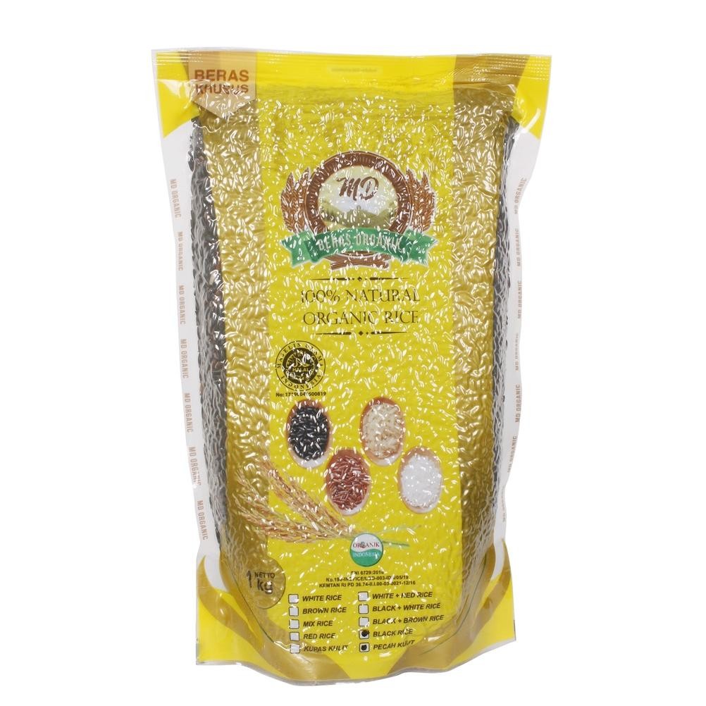 

ready MD Organic Black Pecah Kulit 1Kg / Beras Organik / Beras Hitam murah