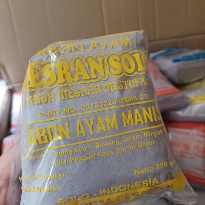 

Promo Abon Ayam Mesran Solo